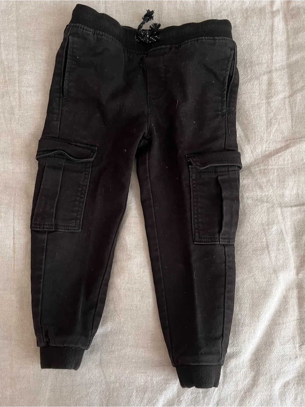 H&M Kids Black Cargo Joggers